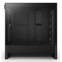 Case, NZXT, H5 FLOW RGB 2024, MidiTower, Case product features Transparent panel, Not included, ATX, EATX, MicroATX, MiniITX, Colour Black, CC-H52FB-R1