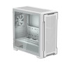 Case, GIGABYTE, GB-C102GI, MidiTower, Case product features Transparent panel, Not included, MicroATX, MiniITX, Colour White, C102GI