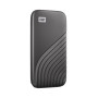 External SSD, WESTERN DIGITAL, My Passport, 1TB, USB-C, Write speed 1000 MBytes/sec, Read speed 1050 MBytes/sec, WDBAGF0010BGY-WESN