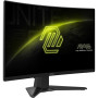 LCD Monitor, MSI, MAG 242C, 23.6, Gaming/Curved/Frameless, Matte, Panel VA, 1920x1080, 16:9, 180Hz, 1 ms, Colour Black, MAG242C
