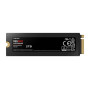 SSD, SAMSUNG, 990 PRO with Heatsink, 2TB, M.2, PCIE, NVMe, MLC, Write speed 6900 MBytes/sec, Read speed 7450 MBytes/sec, 2.3mm, TBW 1200 TB, MTBF 1500000 hours, MZ-V9P2T0GW