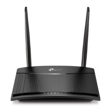 Wireless Router, TP-LINK, TL-MR100, Wi-Fi 4 (802.11n), Data speed 300 Mbit/s, Ethernet WAN Yes, SIM card slot Yes, WAN connection type RJ-45, Ethernet LAN Yes, 3G Yes, 4G Yes, 2xLAN ports, TL-MR100