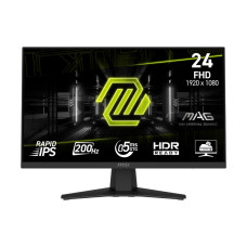 LCD Monitor, MSI, MAG 244F, 23.8, Gaming, Matte, Panel IPS, 1920x1080, 16:9, 200Hz, 0.5 ms, Colour Black, MAG244F