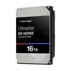 HDD, WESTERN DIGITAL, Serial ATA III, 3.5 , Buffer 512 MB, 7200 RPM, 16 TB, Western Digital Ultrastar DC HC555, Ultrastar DC HC555, 0B48722