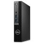 PC, DELL, OptiPlex, 7010, Business, Micro, CPU Core i3, i3-13100T, 2500 MHz, RAM 8GB, DDR4, SSD 256GB, Graphics card Intel UHD Graphics 730, Integrated, EST, Windows 11 Pro, Included Accessories Dell Optical Mouse-MS116 - Black;Dell Wired Keyboard KB216 B