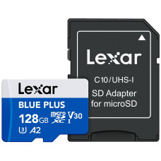 MEMORY MICRO SDXC 128GB UHS-I/W/A LMSBLPL128G-BNANG LEXAR MEMORY MICRO SDXC 128GB UHS-I/W/A LMSBLPL128G-BNANG LEXAR