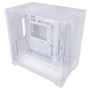 Case, LIAN LI, O11 VISION COMPACT, Tower, Case product features Transparent panel, ATX, EATX, MicroATX, MiniITX, Colour White, G99.O11VPW.00