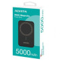 POWER BANK USB-C 5000MAH BLACK/R050 MAGNETIC PR050-11BK ADATA