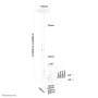 TV SET ACC CEILING MOUNT 10-40/FPMA-C060BLACK NEOMOUNTS