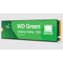 SSD, WESTERN DIGITAL, Green, 500GB, M.2, PCIe Gen4, NVMe, Write speed 4100 MBytes/sec, Read speed 5000 MBytes/sec, 2.3mm, TBW 100 TB, WDS500G4G0E