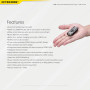 FLASHLIGHT T SERIES 700 LUMENS/TIP SE BLACK NITECORE