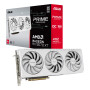 Graphics Card, ASUS, AMD, Radeon RX 9070 XT, 2460 MHz, 16 GB, GDDR6, 256 bit, PCI Express 5.0, Active, PRIME-RX9070XT-O16G-WH