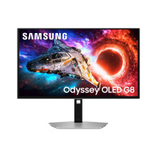 LCD Monitor, SAMSUNG, 27 , 3840 x 2160 pixels, 4K Ultra HD, Native aspect ratio 16:9, OLED, Flat, LS27HG800SUXEN