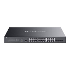 Switch, TP-LINK, Omada, SG3428XMPP, Rack, 24x10Base-T / 100Base-TX / 1000Base-T, 4xSFP+, 1xConsole, 1, PoE+ ports 16, 500 Watts, SG3428XMPP