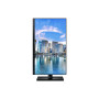 LCD Monitor, SAMSUNG, 24, Business, Panel IPS, 1920x1080, 16:9, 75Hz, 5 ms, Swivel, Pivot, Height adjustable, Tilt, Colour Black, LF24T450FQRXXE