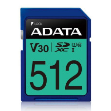 MEMORY SDXC 512GB V30/ASDX512GUI3V30S-R ADATA MEMORY SDXC 512GB V30/ASDX512GUI3V30S-R ADATA