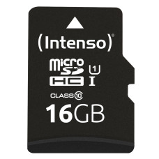 MEMORY MICRO SDHC 16GB UHS-I/W/ADAPTER 3423470 INTENSO