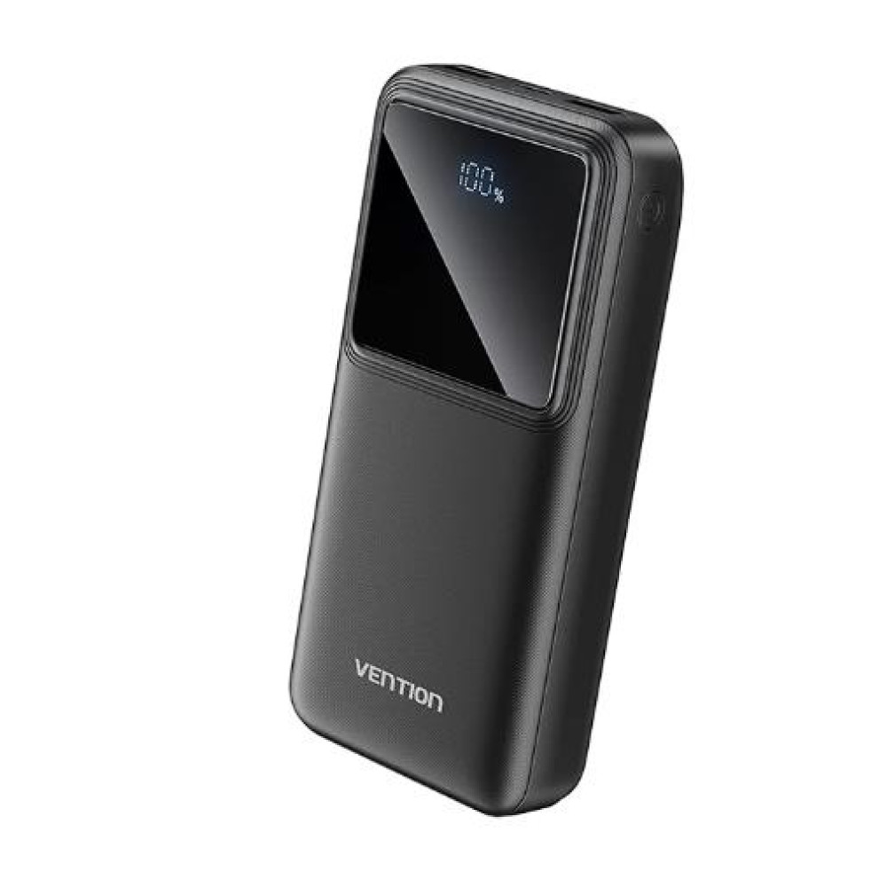 POWER BANK USB 20000MAH 22.5W/BLACK FHLB0 VENTION POWER BANK USB 20000MAH 22.5W/BLACK FHLB0 VENTION