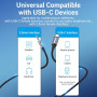 CABLE AUDIO 3.5MM TO USB-C/1M BGKHF VENTION
