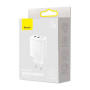 MOBILE CHARGER WALL 30W/WHITE CCXJ-E02 BASEUS