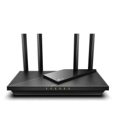 Wireless Router, TP-LINK, Wireless Router, 3000 Mbps, Wi-Fi 6, USB 3.0, 1 WAN, 4x10/100/1000M, Number of antennas 4, ARCHERAX55