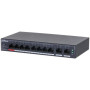 Switch, DAHUA, DH-SG4010P, Switch layer L2, 10xRJ-45 ports, RJ-45 Ports Type Gigabit Ethernet (10/100/1000), 8xPower over Ethernet (PoE) ports quantity, Total Power over Ethernet (PoE) budget 110 W, SG4010P