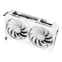 Graphics Card, ASUS, AMD, Radeon RX 9060 XT, 16 GB, GDDR6, PCI Express 5.0, Active, DUAL-RX9060XT-16G-WH