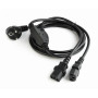 CABLE POWER SPLITTER VDE 2M/PC-186-ML6 GEMBIRD