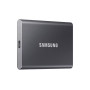 External SSD, SAMSUNG, T7, 2TB, USB 3.2, Write speed 1000 MBytes/sec, Read speed 1050 MBytes/sec, MU-PC2T0T/WW