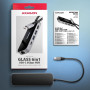 I/O HUB USB-C 6IN1/GLASS 0.2M HMC-6GLN AXAGON