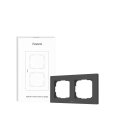 SMART SWITCH FRAME H2 (2-GANG)/GRAY FE-X01D-G AQARA SMART SWITCH FRAME H2 (2-GANG)/GRAY FE-X01D-G AQARA