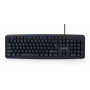 KEYBOARD STANDART USB ENG/BLACK KB-U-103 GEMBIRD