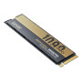 SSD, LEXAR, NM1090 Pro, 1TB, M.2, NVMe, 3D TLC, Write speed 10000 MBytes/sec, Read speed 14000 MBytes/sec, 3.8mm, TBW 700 TB, MTBF 1500000 hours, LNM109P001T-RNNNG