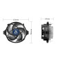 CPU COOLER SAM5/SAM4/ACALP00036 ARCTIC