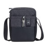 TABLET CASE CROSSBODY 11/8811 BLACK MELANGE RIVACASE