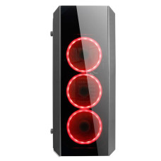 Case, CHIEFTEC, SCORPION II, MidiTower, Not included, ATX, MicroATX, MiniITX, Colour Black, GL-02B-OP