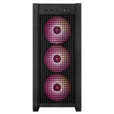 Case, ASUS, TUF Gaming GT302 ARGB, MidiTower, Case product features Transparent panel, Not included, ATX, EATX, MicroATX, MiniITX, Colour Black, TUFGAMINGGT302ARGBBK