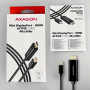 CABLE MINI DP TO HDMI 1.8M/RVDM-HI14C2 AXAGON
