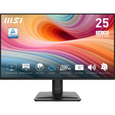 LCD Monitor, MSI, PRO MP251 E2, 24.5, Business, Panel IPS, 1920x1080, 16:9, 120 Hz, 1 ms, Speakers, Colour Black, PROMP251E2