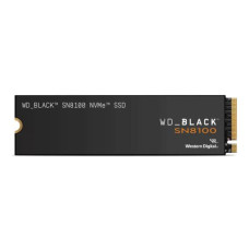 SSD, WESTERN DIGITAL, Black SN8100, 1TB, M.2, PCIe Gen5, NVMe, 3D TLC, Write speed 11000 MBytes/sec, Read speed 14900 MBytes/sec, WDS100T1X0M