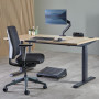 POWER DESK 2 TYPE F/BLACK 100137182 FELLOWES