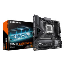 Mainboard, GIGABYTE, AMD B850, SAM5, Micro-ATX, Memory DDR5, Memory slots 4, B850MEAGLEWF6E