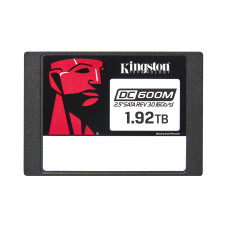 SSD, KINGSTON, DC600M, 1920 GB, Serial ATA III, 3504xTBW rating, MTBF 2000000 h, Read speed 560 MB/s, Write speed 530 MB/s, 2.5, SEDC600M/1920G
