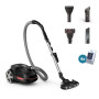 Vacuum Cleaner, PHILIPS, Bagged, 900 Watts, Capacity 4 l, Noise 77 dB, Black, Weight 4.6 kg, XD6142/12