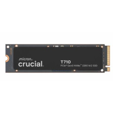 SSD, CRUCIAL, T710, 4TB, M.2, PCIe Gen5, NVMe, Write speed 13800 MBytes/sec, Read speed 14900 MBytes/sec, TBW 2400 TB, CT4000T710SSD5