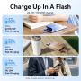 POWER BANK USB 10000MAH 22.5W/BLUE FHZL0 VENTION