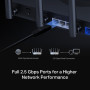 Wireless Router, MERCUSYS, Router, IEEE 802.11a/b/g, IEEE 802.11n, IEEE 802.11ac, IEEE 802.11ax, 3x2.5GbE, LAN \ WAN ports 1, Number of antennas 6, MR47BE