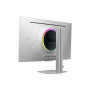 Monitor, SAMSUNG, 32, Gaming/Smart/4K, Panel OLED, 3840x2160, 16:9, 0.03 ms, Speakers, Swivel, Pivot, Height adjustable, Tilt, Colour Silver, LS32DG802SUXDU