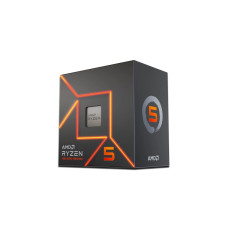 CPU, AMD, Desktop, Ryzen 5, 7600, Raphael AM5, 3800 MHz, Cores 6, 32MB, Socket SAM5, 65 Watts, GPU Radeon, BOX, 100-100001015BOX CPU, AMD, Desktop, Ryzen 5, 7600, Raphael AM5, 3800 MHz, Cores 6, 32MB, Socket SAM5, 65 Watts, GPU Radeon, BOX, 100-100001015BOX