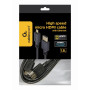 CABLE HDMI-MICRO HDMI 1.8M/V.2.0 BLK CC-HDMID-6 GEMBIRD